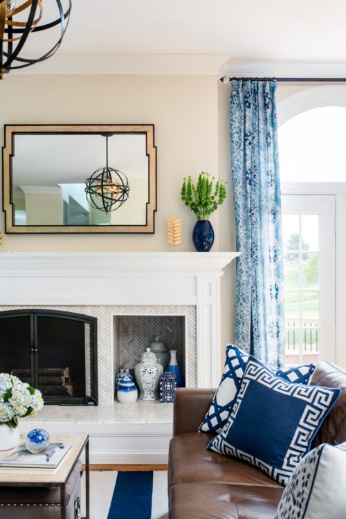 Fireplace Renovation | Shannon Bieter Interiors
